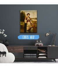 Woman With Water Jar by Jean Baptiste Camille Corot