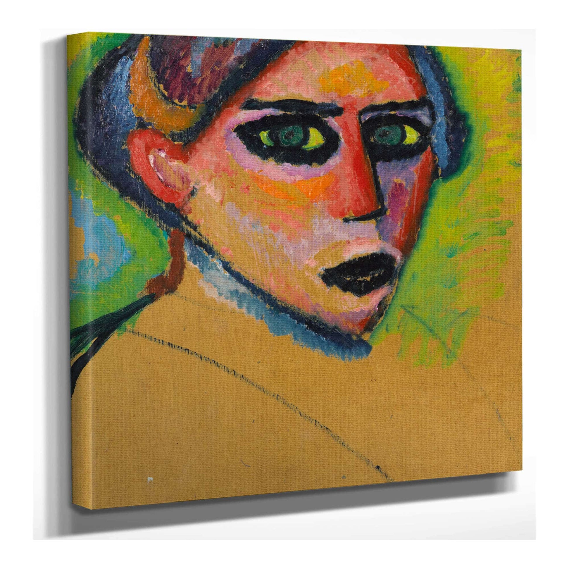 Womans Face by Alexej Von Jawlensky