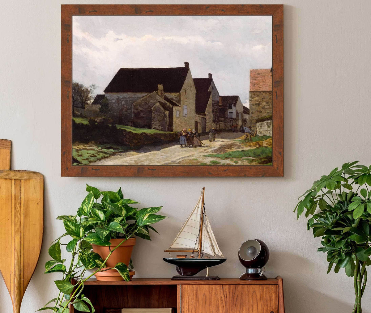 Women Going To The Woods by Alfred Sisley