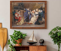 Women In An Interior by Paul Delaroche