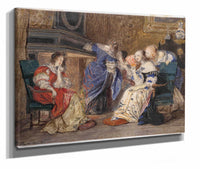 Women In An Interior by Paul Delaroche