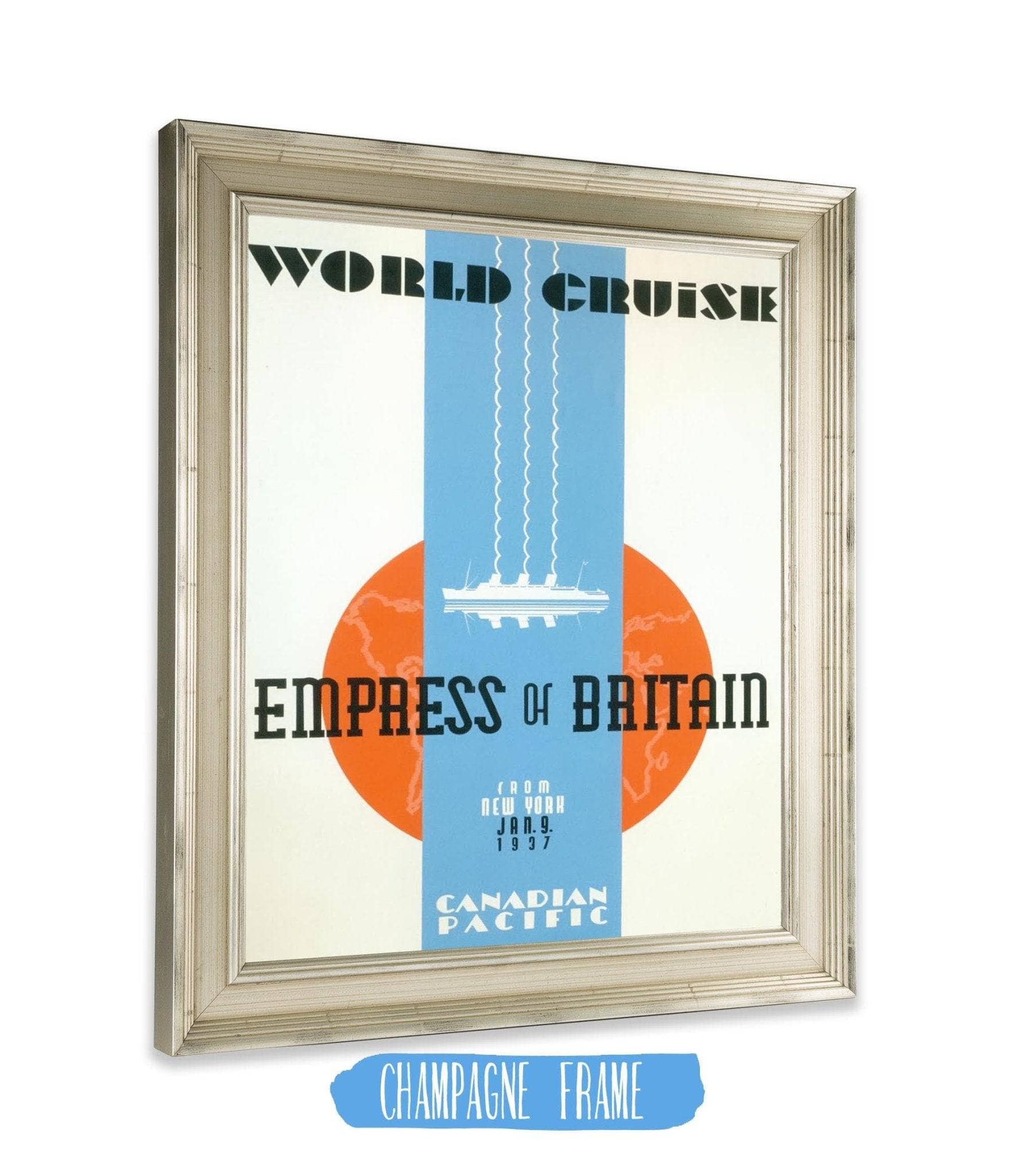 World Cruise Empress Of Britain Canadian Pacific