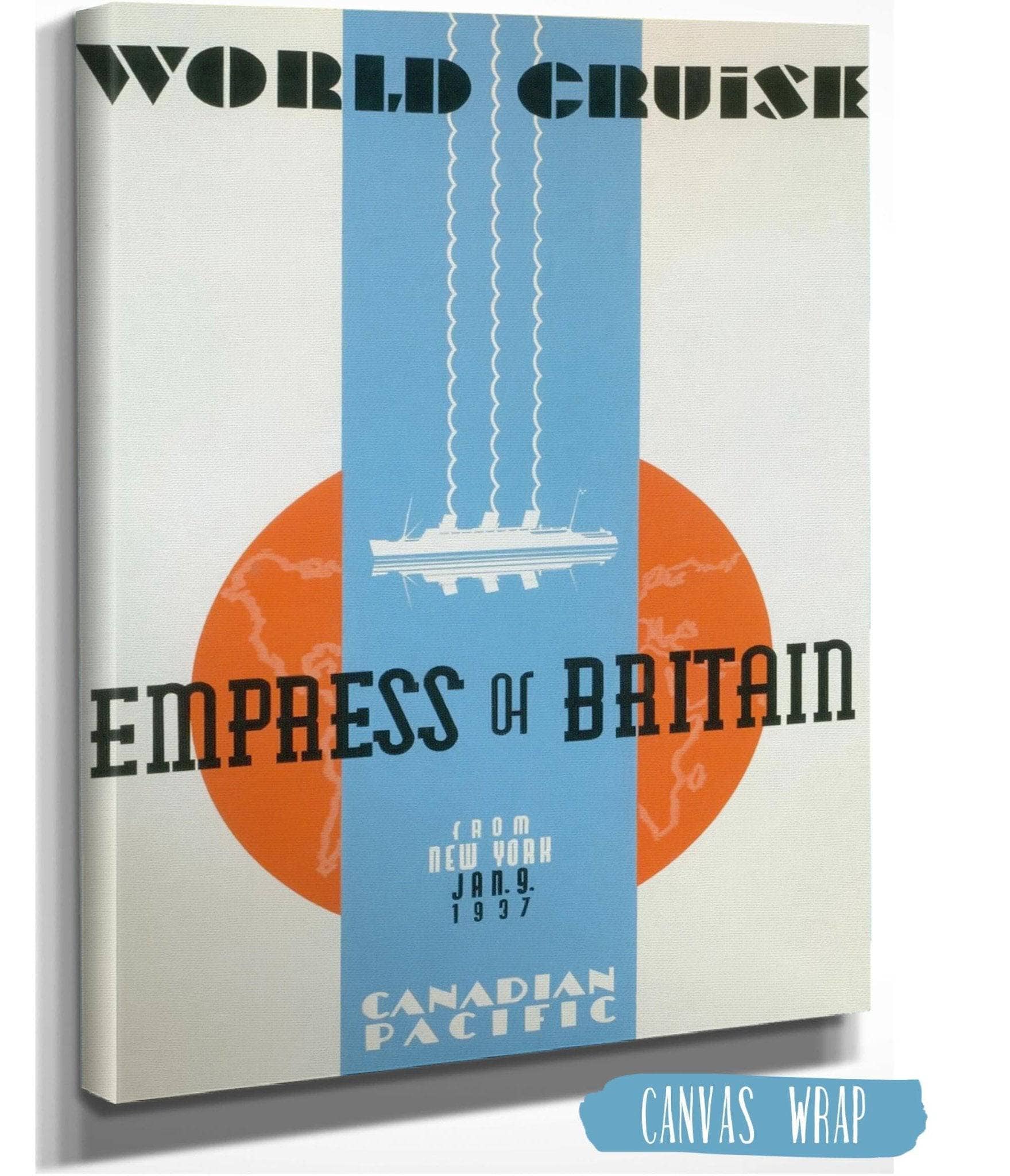 World Cruise Empress Of Britain Canadian Pacific
