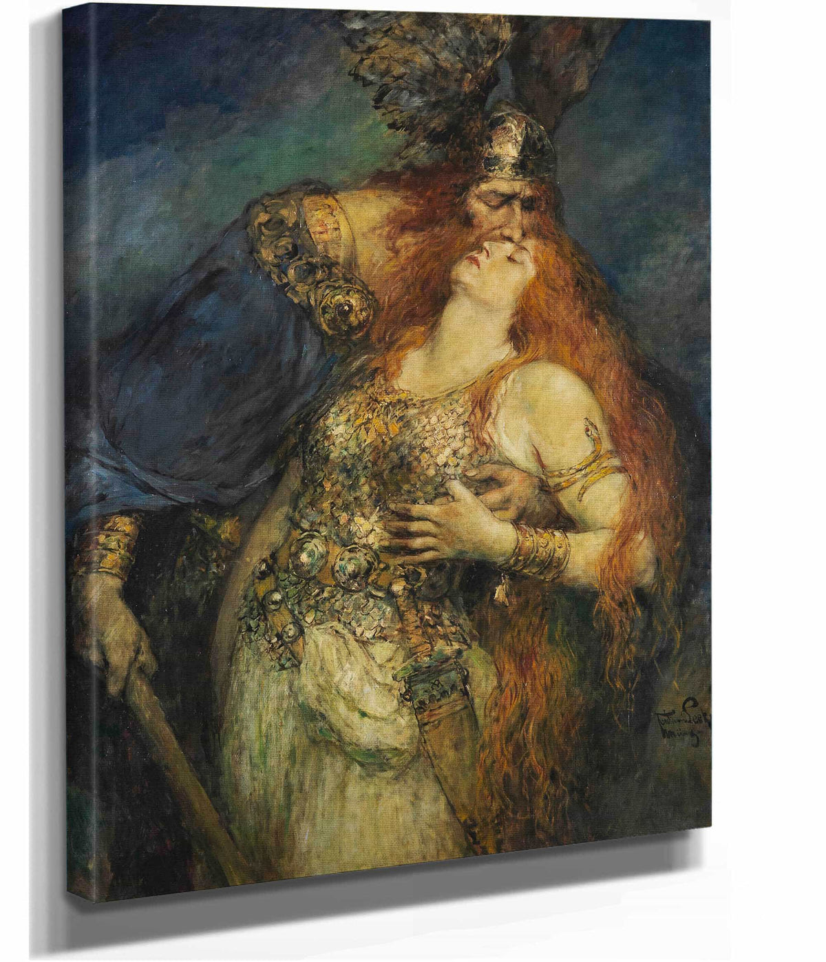 Wotans Farewell by Ferdinand Leeke