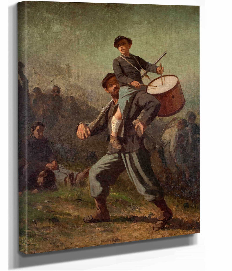 Wounded Drummer Boy by Eastman Johnson