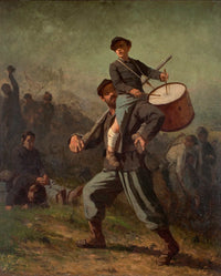 Wounded Drummer Boy by Eastman Johnson