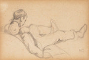 Wounded Warrior Study by Helene Schjerfbeck