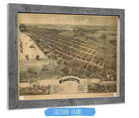 Wyandotte Michigan 1896 State of Michigan