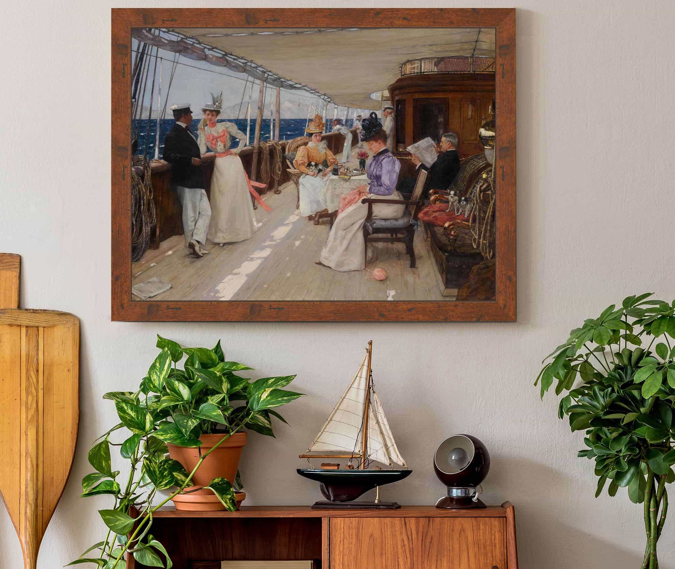 Yachting In The Archipelago by Henri Gervex