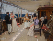 Yachting In The Archipelago by Henri Gervex