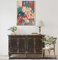 Yamato Takeru No Mikoto With Bow by Tsukioka Yoshitoshi