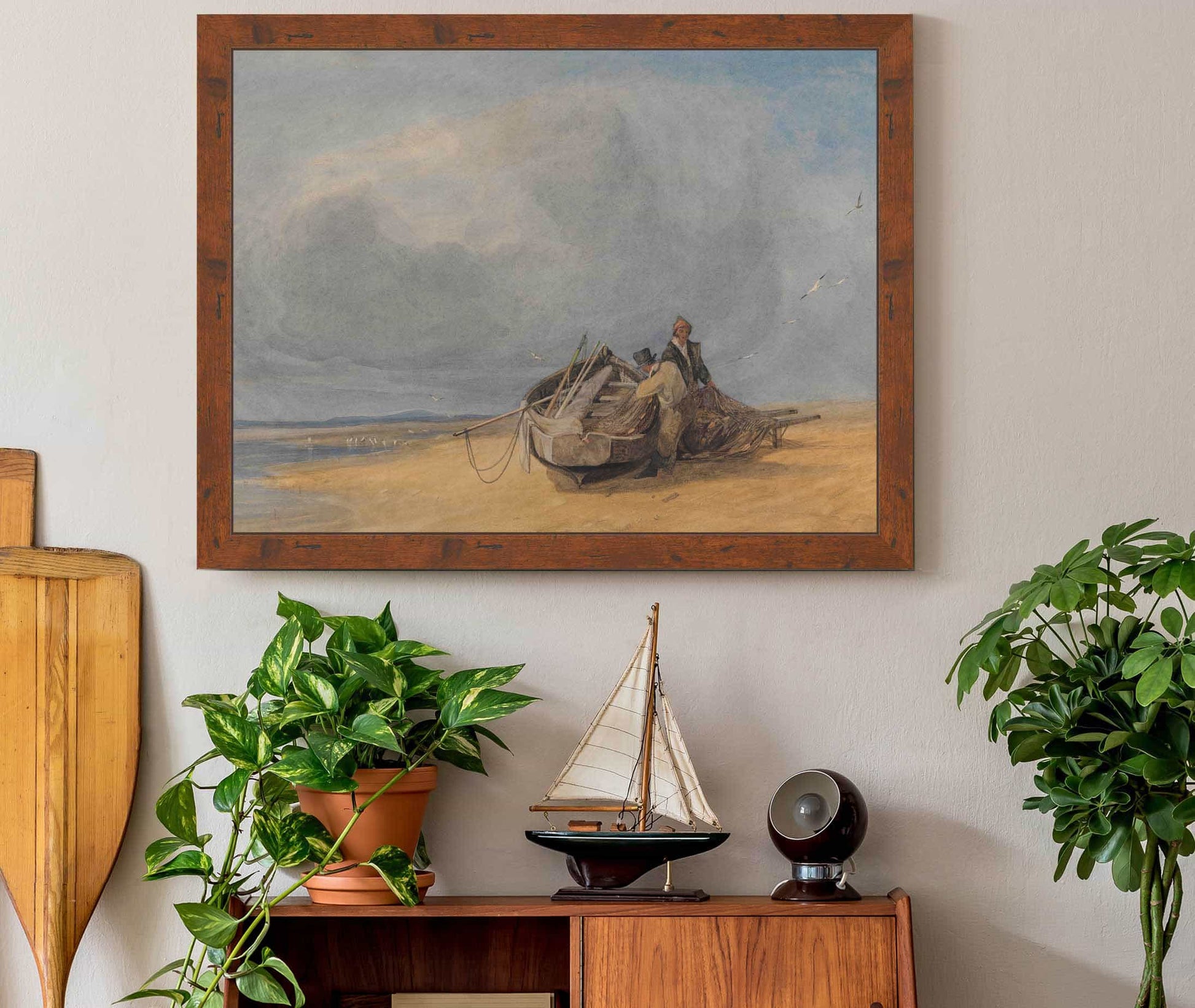 Yarmouth Sands Norfolk To by John Sell Cotman
