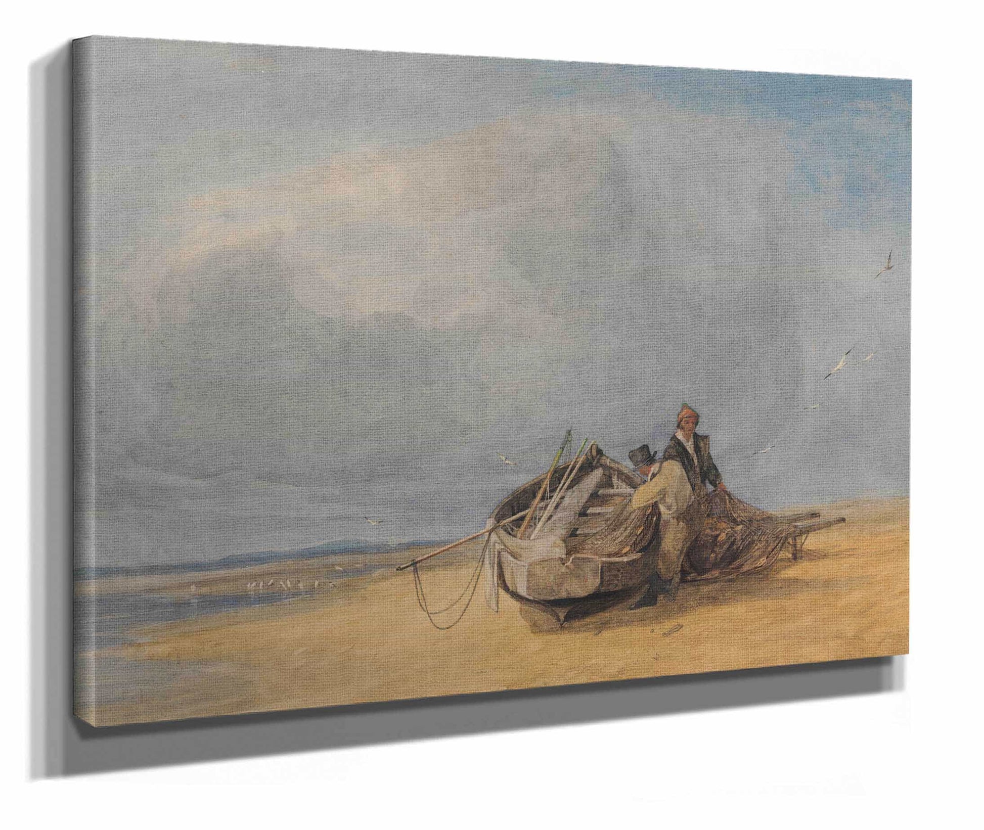 Yarmouth Sands Norfolk To by John Sell Cotman