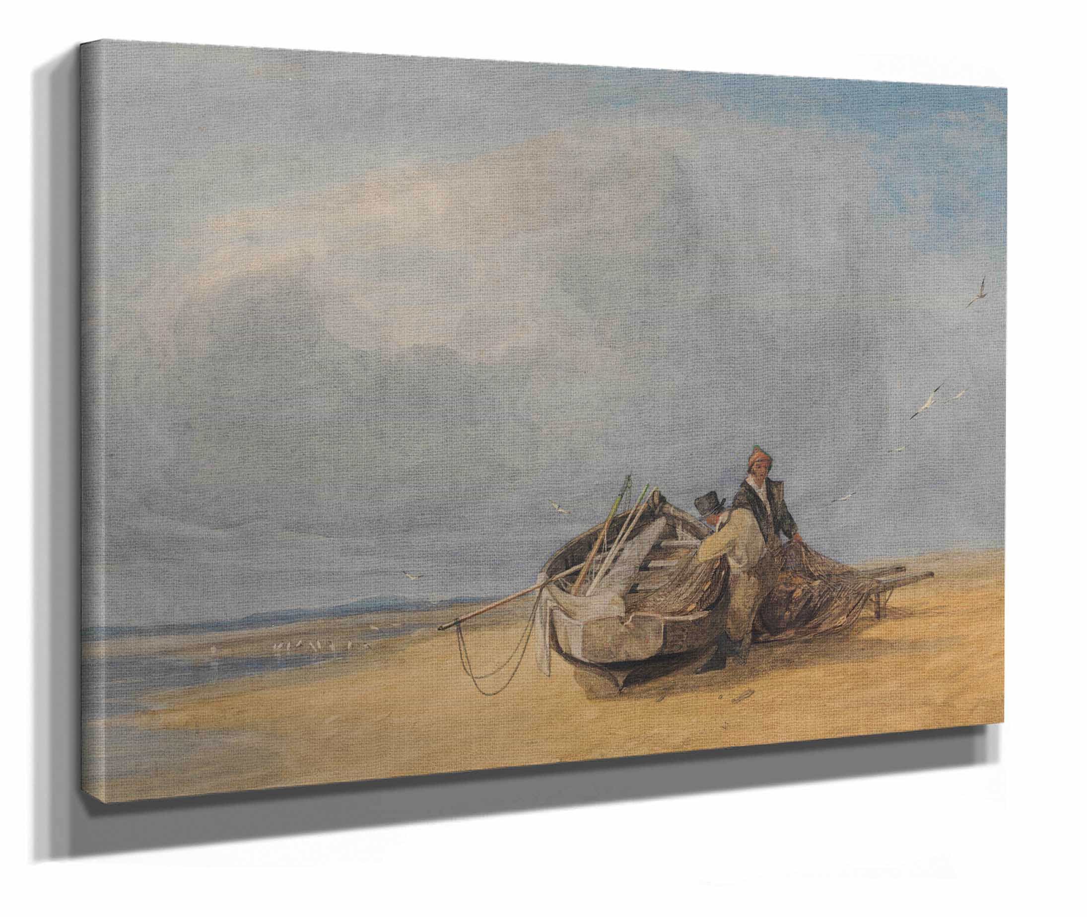 Yarmouth Sands Norfolk To by John Sell Cotman