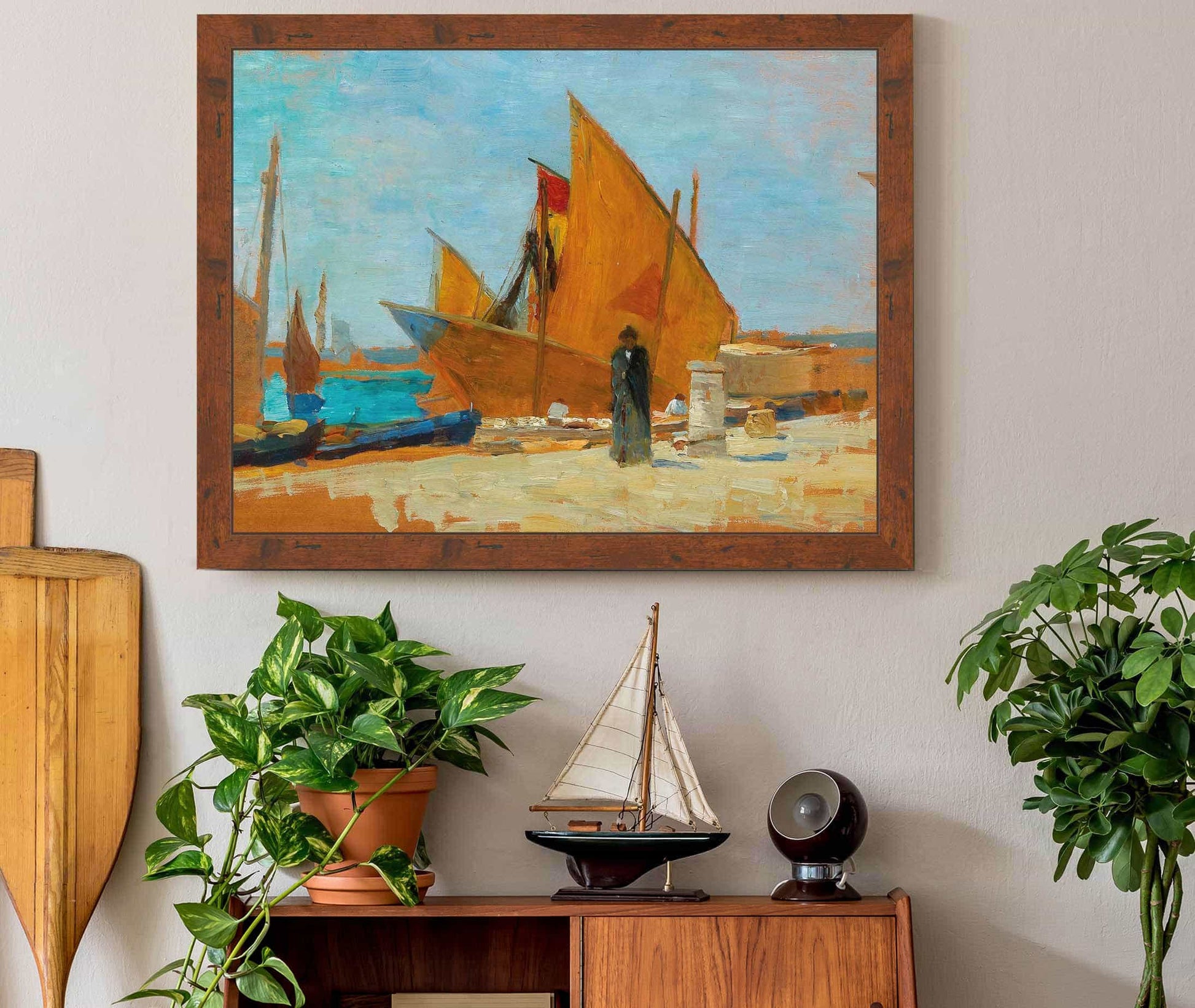 Yellow Sails by Tina Blau