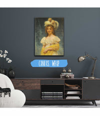 Yellow Shawl by Konstantin Egorovich Makovsky