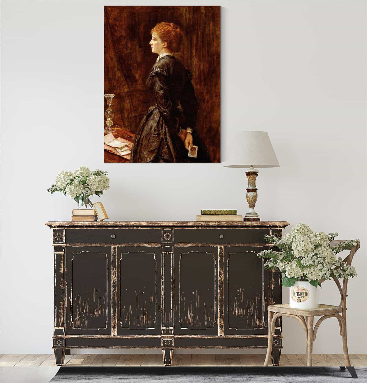 Yes Or No by Sir John Everett Millais