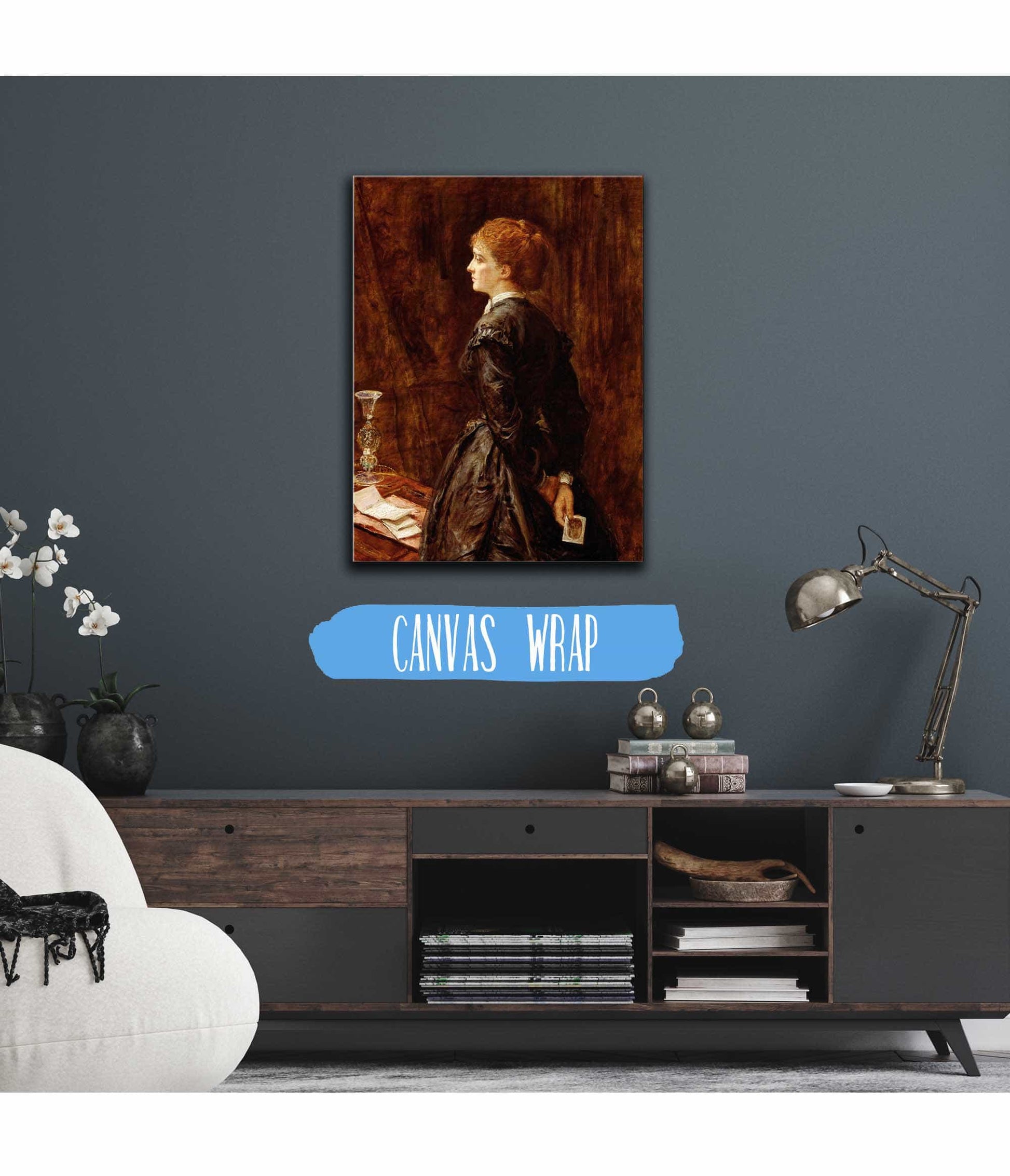 Yes Or No by Sir John Everett Millais