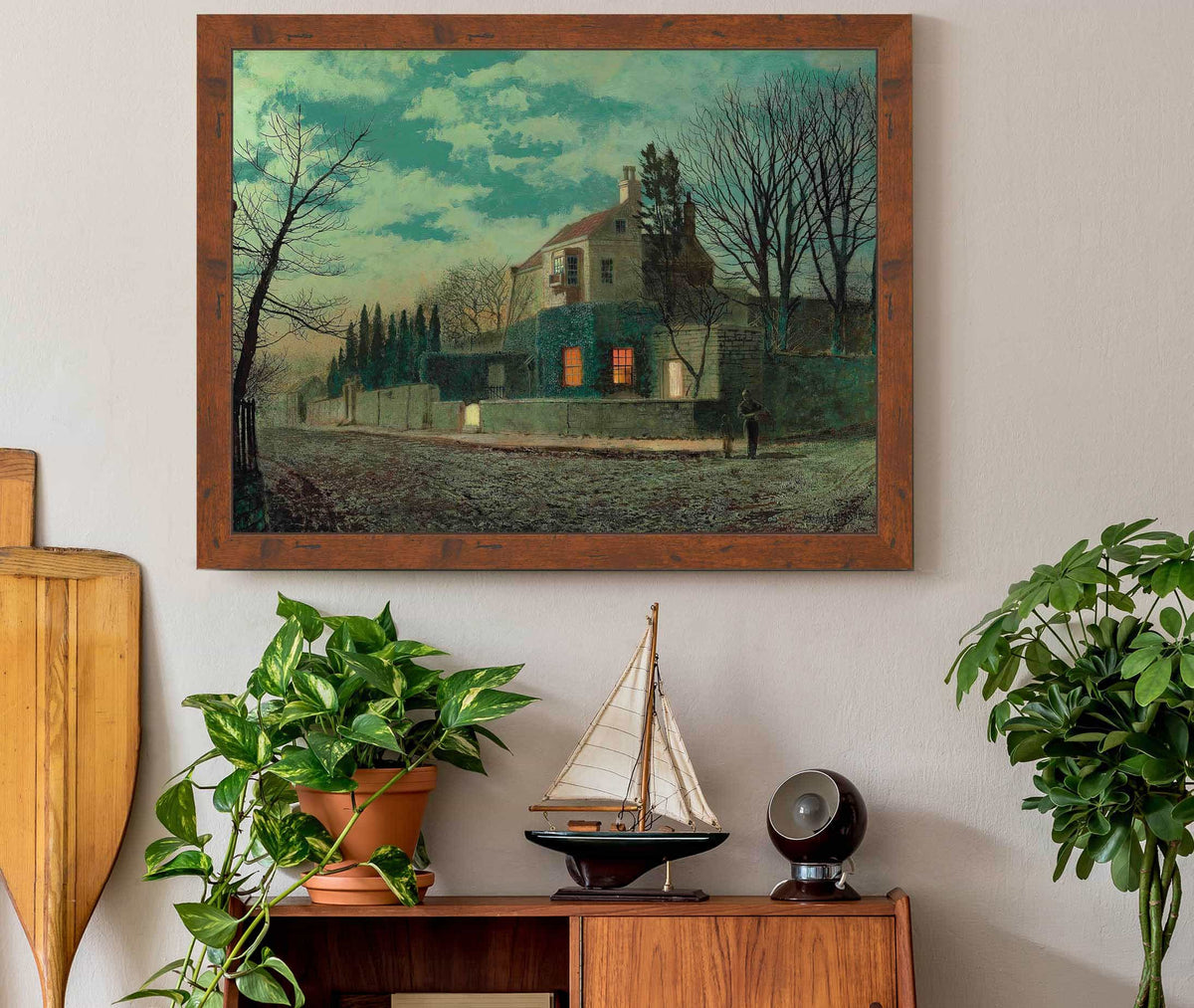 Yew Court Scalby by John Atkinson Grimshaw