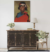 Young Buck Of The Tesuque Pueblo by Robert Henri