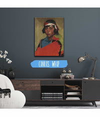 Young Buck Of The Tesuque Pueblo by Robert Henri