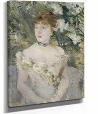 Young Girl In A Ball Gown by Berthe Morisot