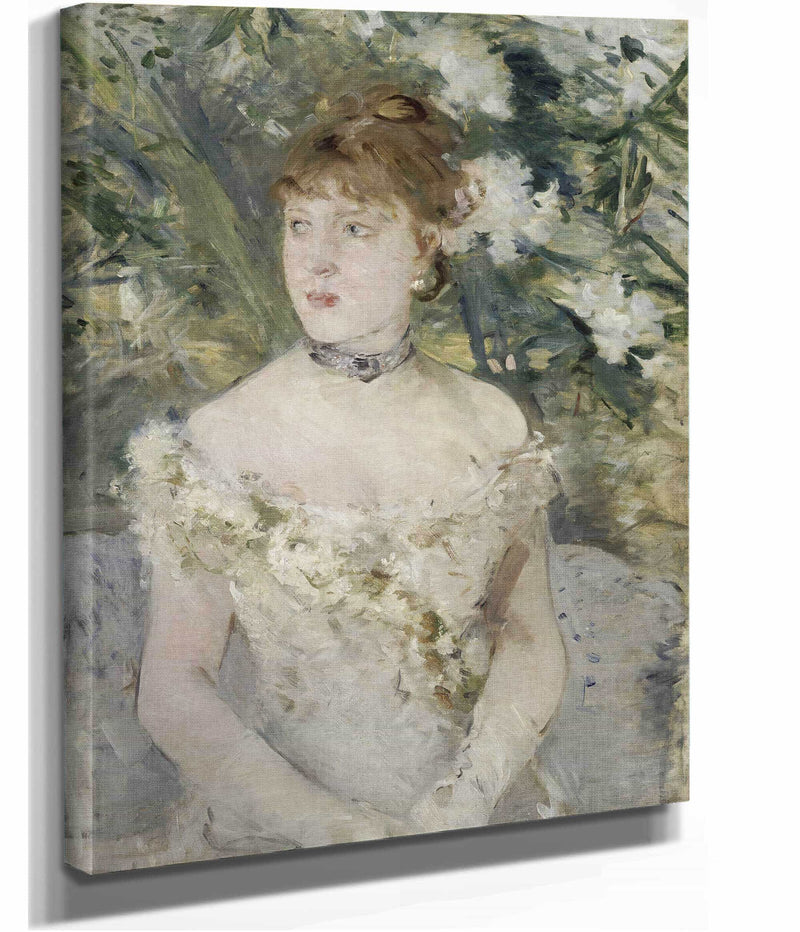 Young Girl In A Ball Gown by Berthe Morisot