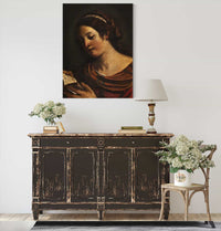 Young Girl Reading by Guercino