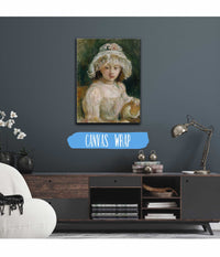 Young Girl With Hat by Berthe Morisot