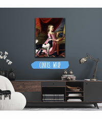 Young Lady With A Bird And A Dog by John Singleton Copley