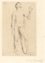 Young Male Nude Junglingsakt by Lovis Corinth