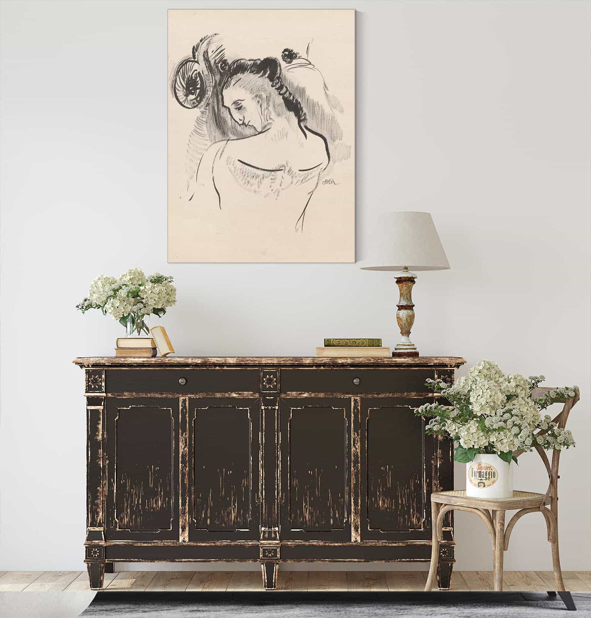 Young Man Jeune Homme by Odilon Redon