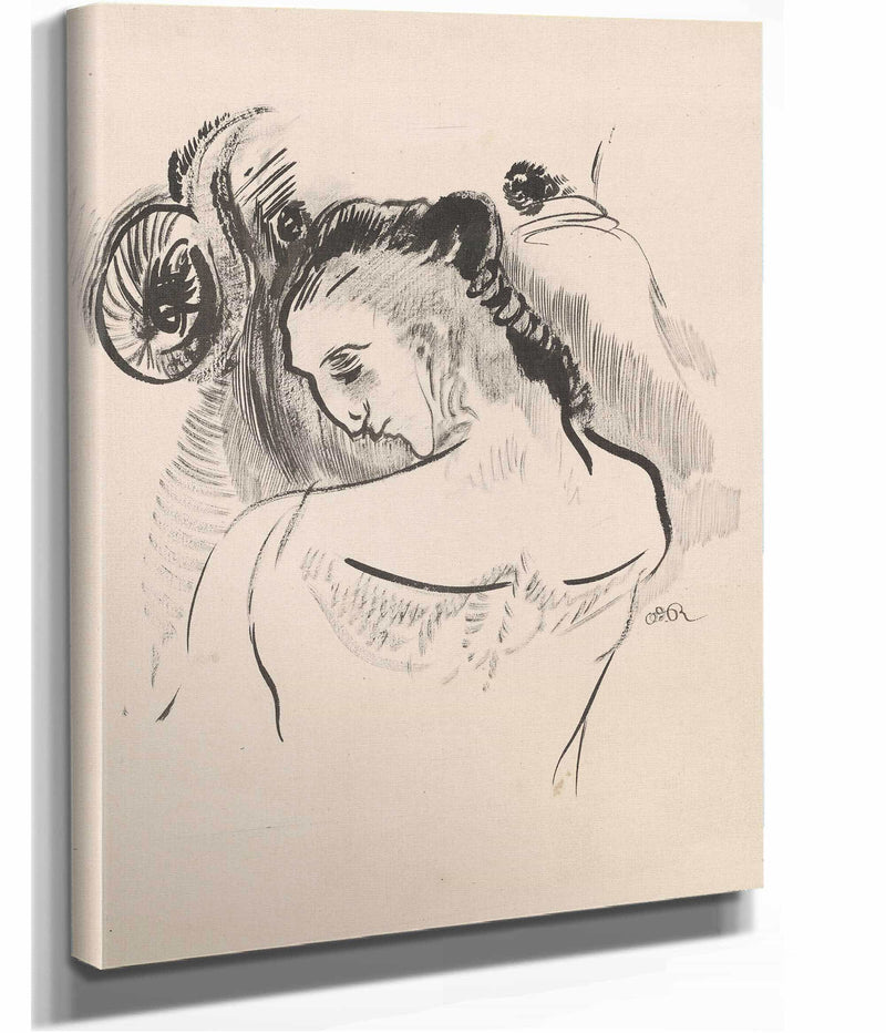 Young Man Jeune Homme by Odilon Redon