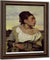 Young Orphan In The Cemetery By Ferdinand Victor Eugene Delacroix