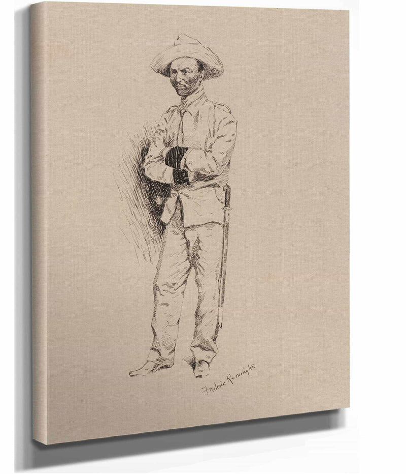 Young Spanish Officer by Frederic Remington