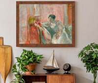 Young Woman And Child by Berthe Morisot