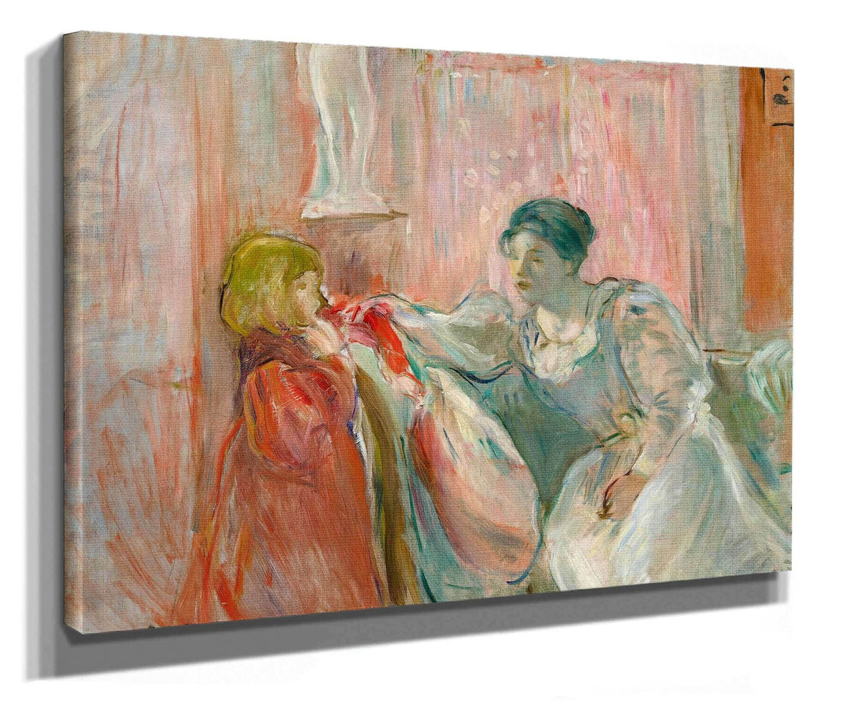 Young Woman And Child by Berthe Morisot