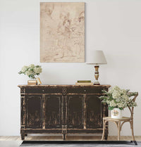 Youth Kneeling Before A Prelate by Guercino