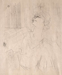 Yvette Guilbert A Menilmontant De Bruant by Henri De Toulouse Lautrec