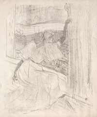 Yvette Guilbert Saluant Le Public by Henri De Toulouse Lautrec