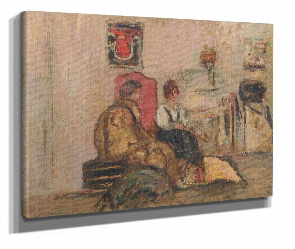 Yvonne Printemps Dans Sa Loge by Edouard Vuillard