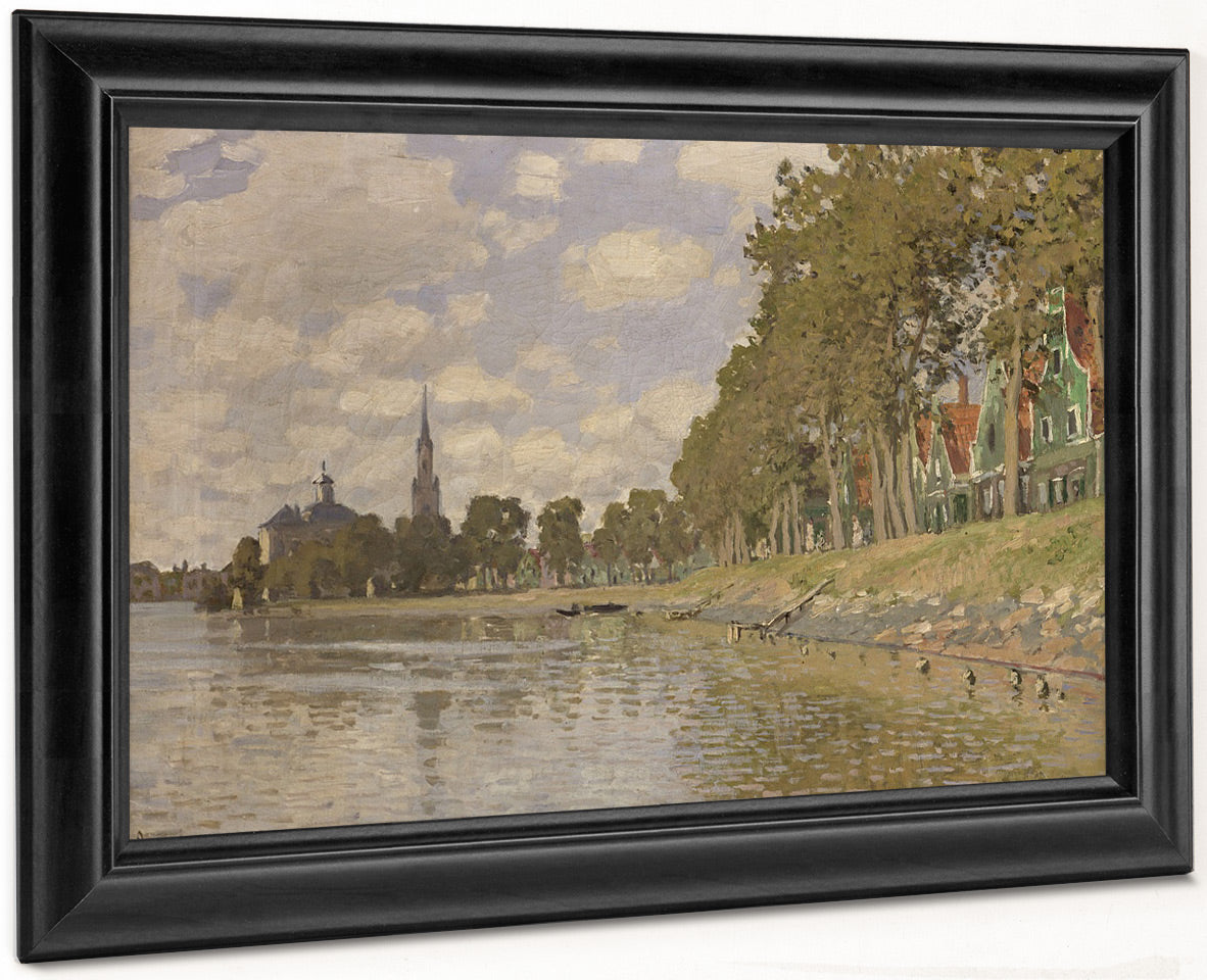 Zaandam (Holland) By Claude Monet