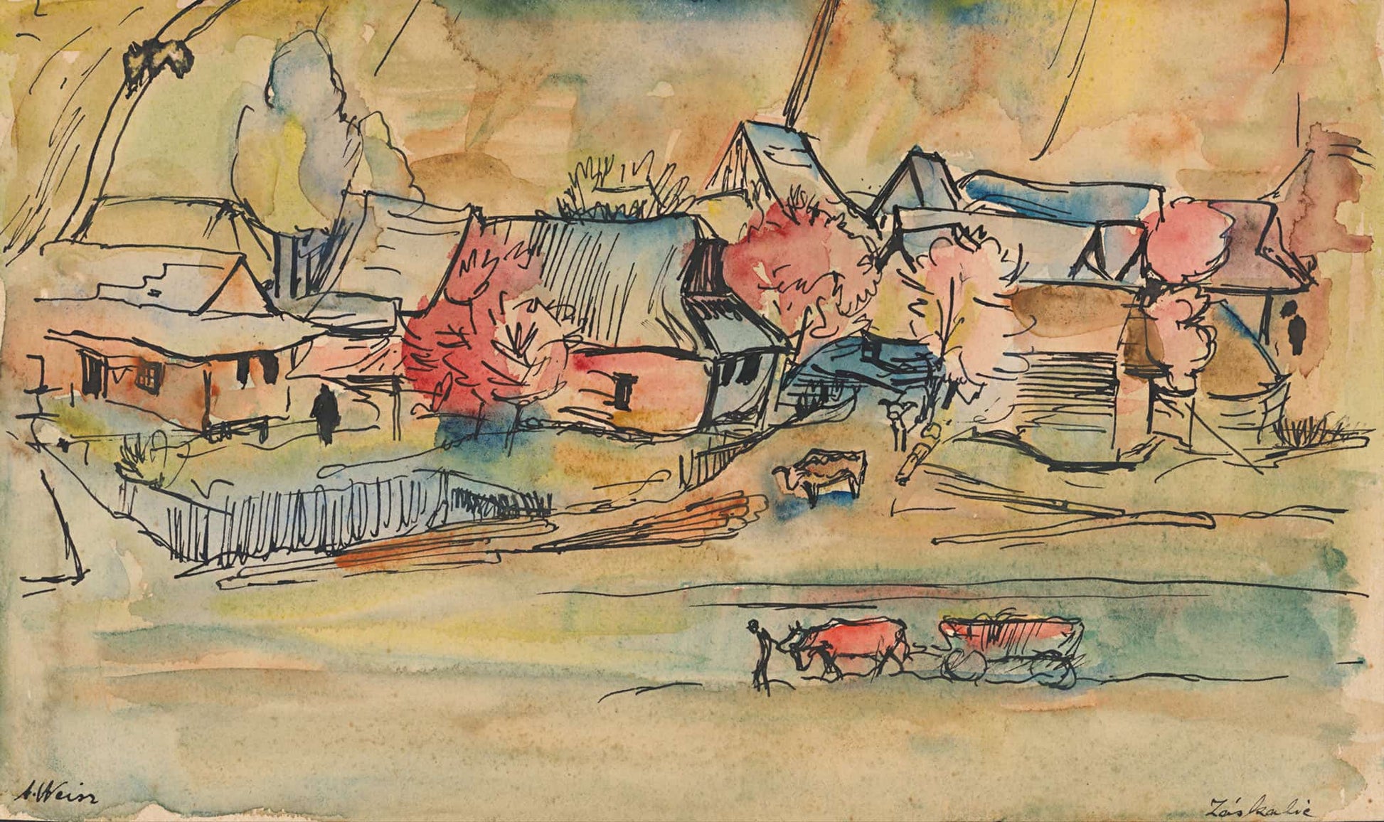 Zaskalie by Arnold Peter Weisz Kubincan