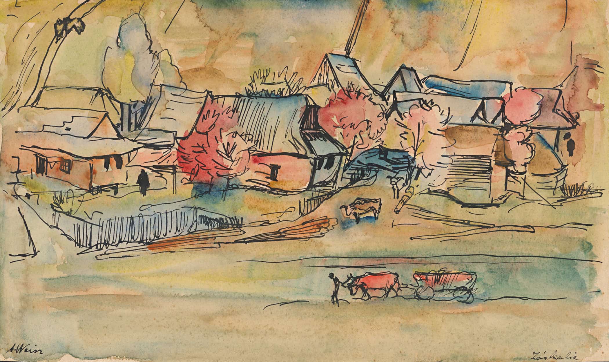Zaskalie by Arnold Peter Weisz Kubincan