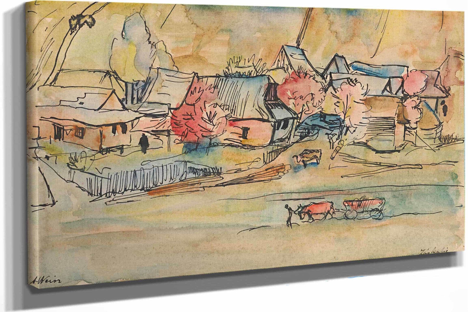 Zaskalie by Arnold Peter Weisz Kubincan