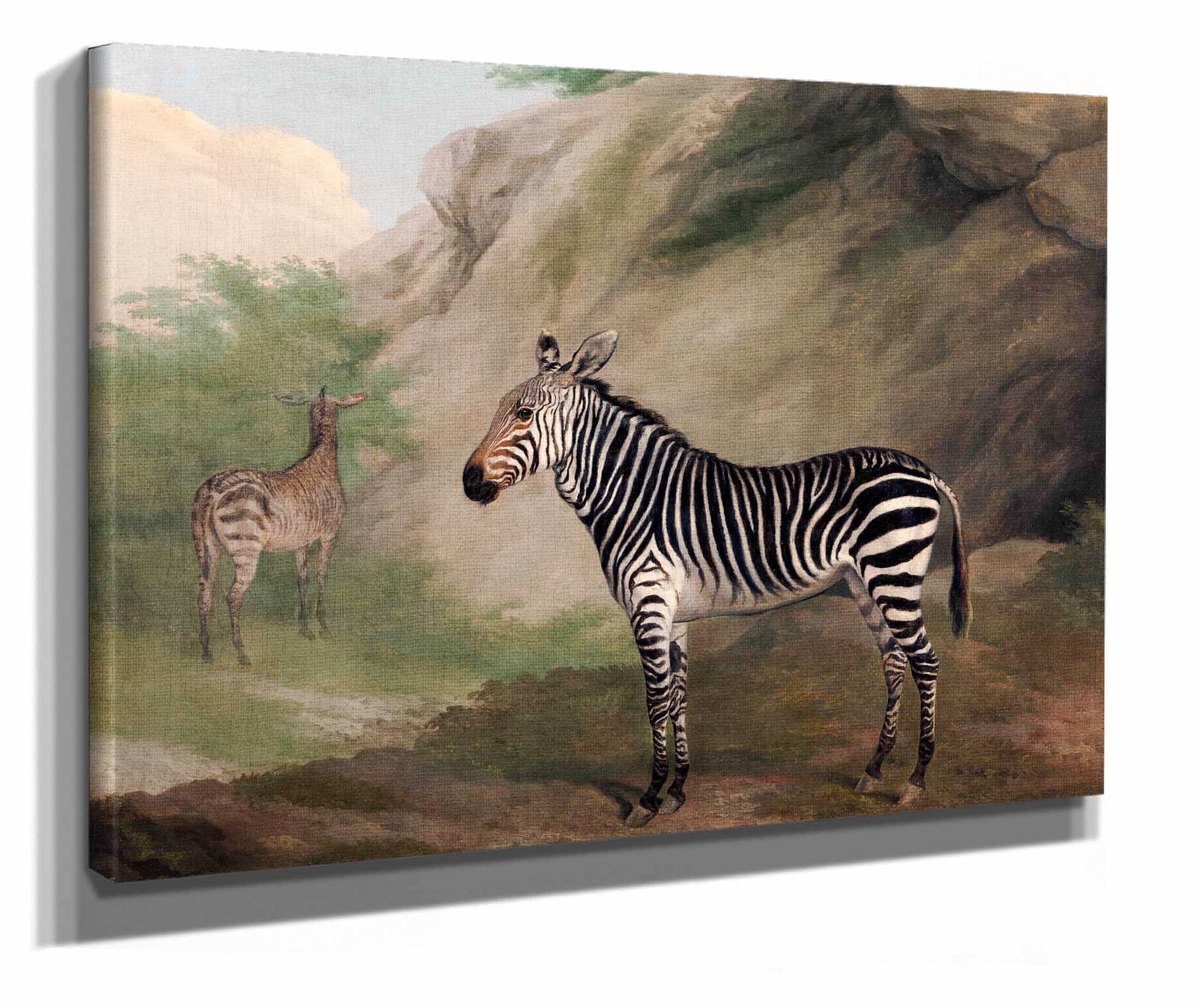 Zebra by Jacques Laurent Agasse