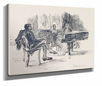 Zeichnungen Zu Goethes Mann Von Jahren by Max Liebermann