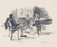 Zeichnungen Zu Goethes Mann Von Jahren by Max Liebermann