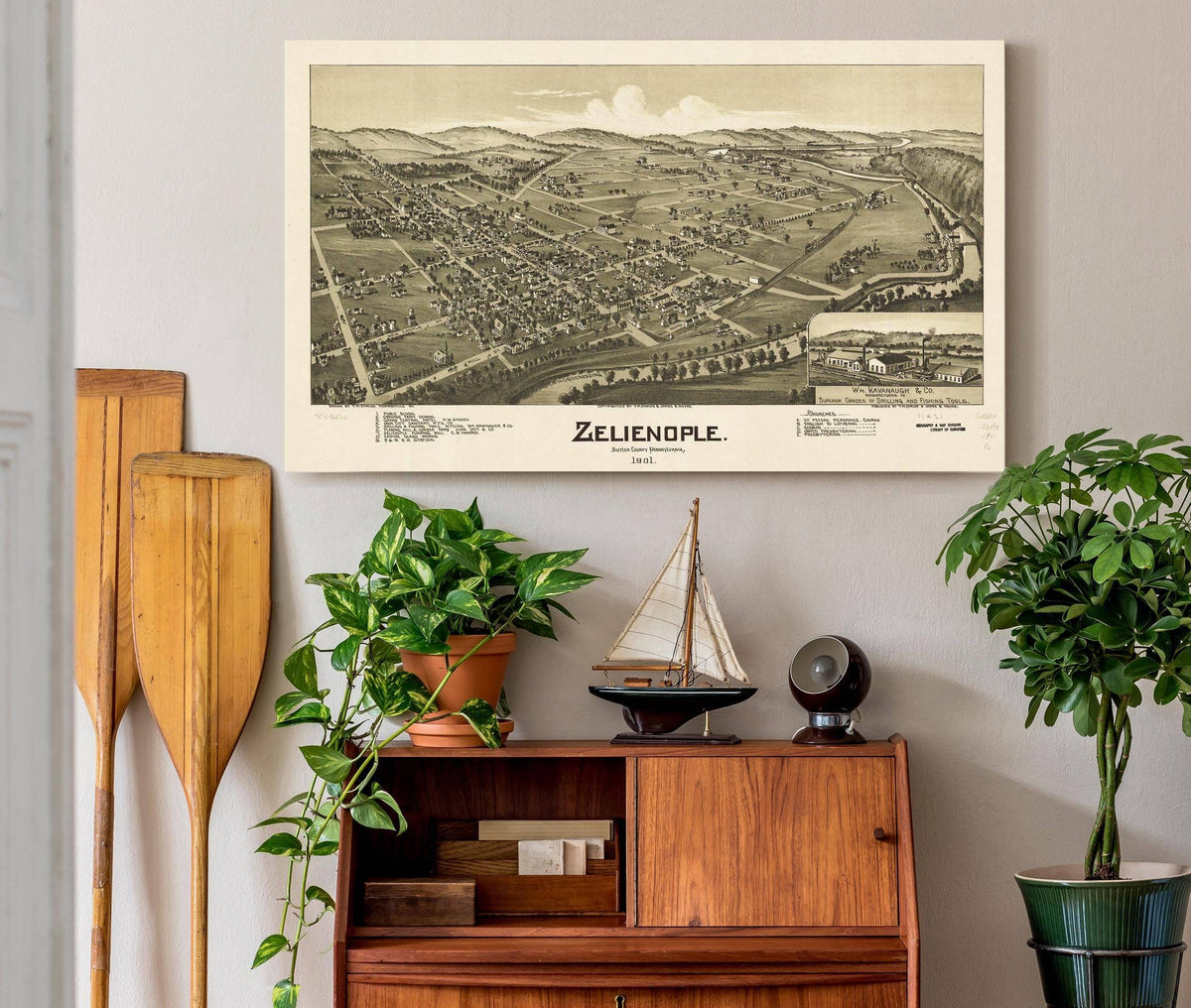 Zelienople Butler County Pennsylvania 1901  State Of Pennsylvania