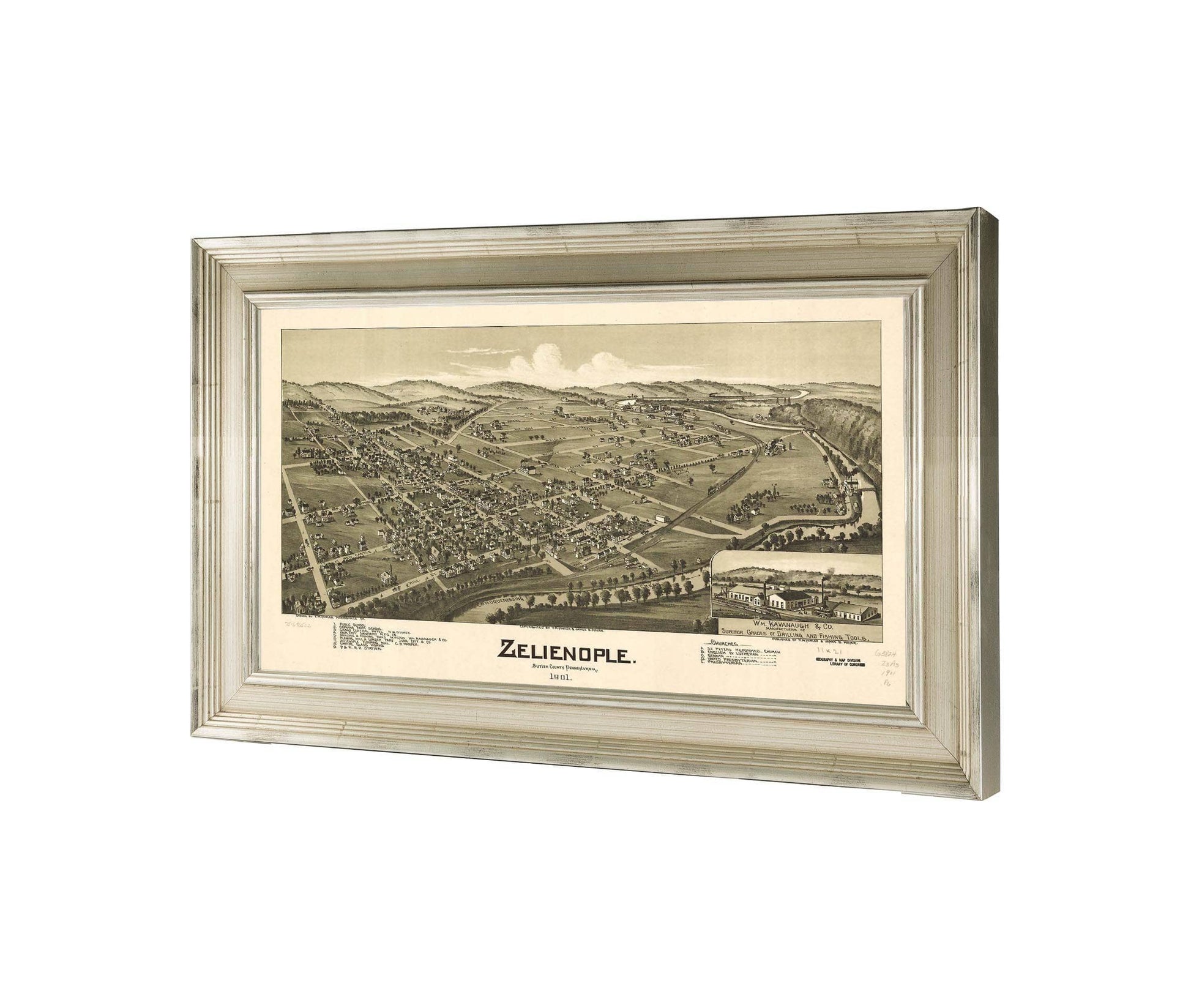 Zelienople Butler County Pennsylvania 1901  State Of Pennsylvania